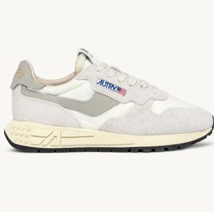 Autry Reelwind size 39 white nylon and suede